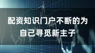 配资知识门户不断的为自己寻觅新主子